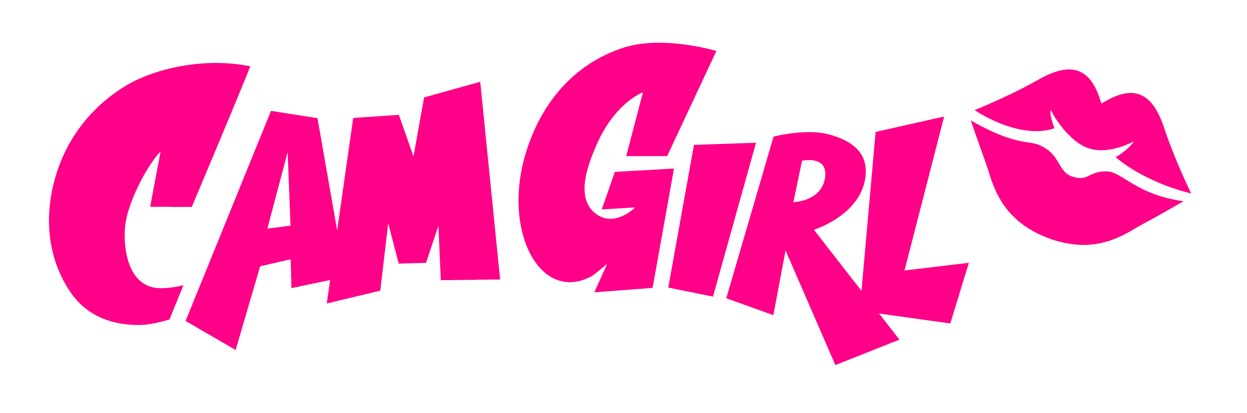 Pink and White logo